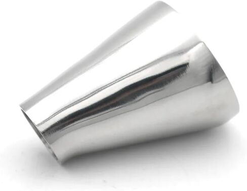 1PC SS304 Stainless Steel Butt Welded Eccentric Reducer Welding 19 25 32 38 45 51 57 63 76 89 102mm Pipe Fitting Homebrew(51mm to 89mm) in Saudi Arabia