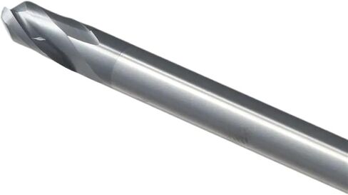 Bawho Ball Nose End Mill Carbide CNC Bits Bits Wide Application Milling Cutter سهلة الاستخدام لأدوات الطاقة العملية الأجزاء العملية 1PC (0.5mmx4mmx50mm) in Saudi Arabia