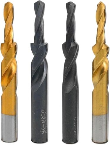 Bawho 1 Count Black Oxide HSS Countersk Step Bit ، 5 مم ، M5 (180 درجة) ، للألمنيوم النحاسي ، 1pcs in Saudi Arabia