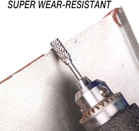 10 Kinds of Carbide Drill Bit Tungsten Steel Carbide Rotary File Electric Milling Cutter Grinding Head Tool Grinders Accessories 1Pcs(B-1) in Saudi Arabia