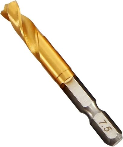 2-10MM Hex Shank Twist Drill Bit High Speed Steel Hole Opener High Hardness Wood Metal Twist Drill Bit Drilling Tools 1Pcs(2mm) in Saudi Arabia