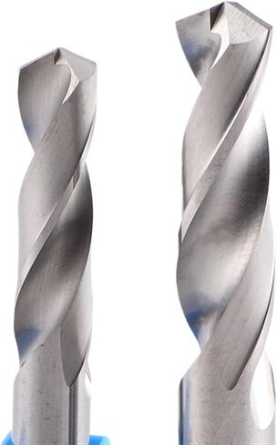 1Pcs 14mm-25mm Solid Carbide Drill Bit, Uncoated (Bright) Finish, Round Shank, Spiral Flute Twist Drill Bit for Metal(14.4mm) in Saudi Arabia