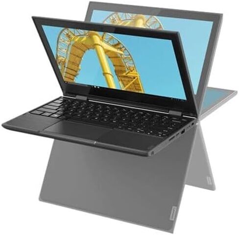 لينوفو شاشة لمس 2 في 1 2022 300e مقاس 11.6 انش (انتل N4120، ذاكرة RAM 4GB، تخزين 64GB، قلم ستايلس، كاميرا ويب)، متينة ومقاومة للماء، لابتوب تعليمي قابل للطي للمنزل والتعليم، قلم FD، ويندوز 10 برو in Saudi Arabia