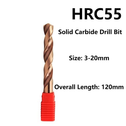 1Pcs 3mm-20mmx120mm OAL HRC55 Solid Carbide Drill Bits Set, Spiral Flute Twist Drill Bit for Hard Alloy Stainless Tool(6.5mm) in Saudi Arabia