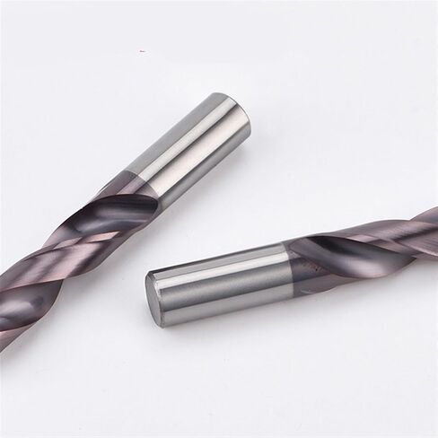 3Pcs 5mm-9mmx80mm OAL HRC65 Solid Carbide Drill Bits Set, Spiral Flute Twist Drill Bit for Hard Alloy Stainless Tools(7mm 3pc) in Saudi Arabia