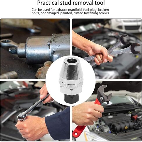 مستخرج Universal Stud ، 3/8in الصلب ، أداة استخراج البراغي التالفة ، مزيل مسمار متعددة لـ 1/4 بوصة ، 1/2 في الأزرار المستديرة in Kuwait