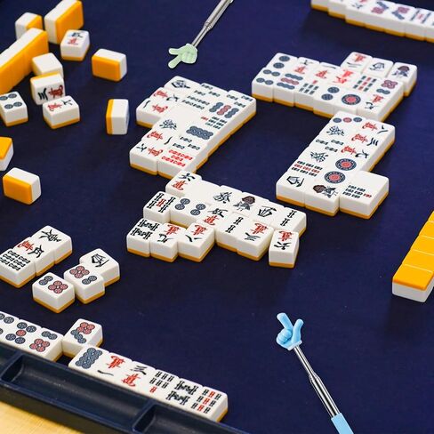 Mahjong Tile Takers 4 PCS متماسك للبلاط القابل للتطوير العصي الملحقات Mahjongs لعشاق اللعبة يساعد على الوصول in Kuwait