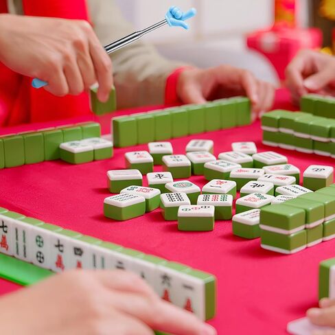 Mahjong Tile Takers 4 PCS متماسك للبلاط القابل للتطوير العصي الملحقات Mahjongs لعشاق اللعبة يساعد على الوصول in Kuwait