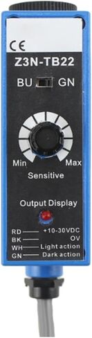 Z3N-TB22 (Green & Blue Light) Color Code Sensor Bag Making Machine Photoelectric Sensor 10-30VDC Replace NT-RG32 in Saudi Arabia