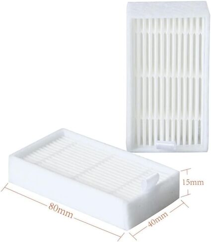 20pcs مرشحات HEPA استبدال لـ ILife V3S V3S Pro V5S V5S Pro V5S Pro 2 V5S Plus Noisz S5 Robotic Cleaner (20pcs HEPA Filters) in Saudi Arabia