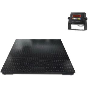 Liberty LS-800-3X3 NTEP معتمد (قانوني للتجارة) مقياس الطابق الصناعي الثقيل | 36 "× 36" | قدرة 2500 رطل × 0.5 رطل أصفر in Kuwait