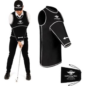 Trainer – Slip-On Training Aid for Swing Correction, Real-Time Feedback, Unisex, Black in Saudi Arabia