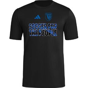 Adidas Men's San Jose Harmsquakes Pre-Game Short Sleeve T-Shirt in Kuwait