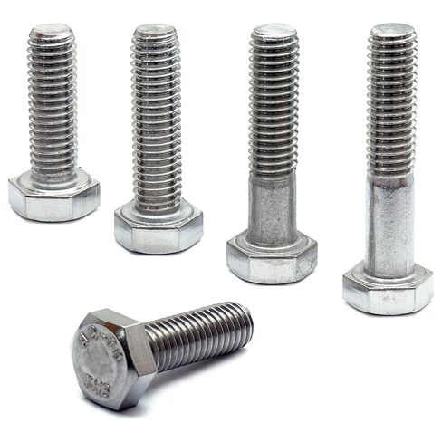 Monsterbolts - M8 × 35 مم مسامير غطاء رأس Hex ، DIN 933 ، A2 الفولاذ المقاوم للصدأ ، 10 عبوة in Kuwait