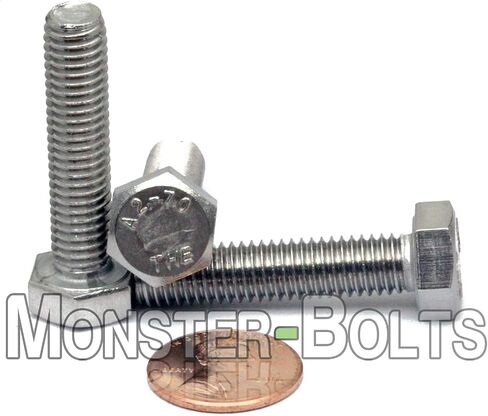 MonsterBolts - M8 x 35mm Hex Head Cap Screws, DIN 933, A2 Stainless Steel, 10 Pack in Saudi Arabia