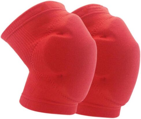 Cotton Sponge Knee Pads for Sports Anti-Collision Protective Sleeves Breathable Leg Guards for Cycling Basketball and Fitness Pair of Compression Pads for Adults in Saudi Arabia