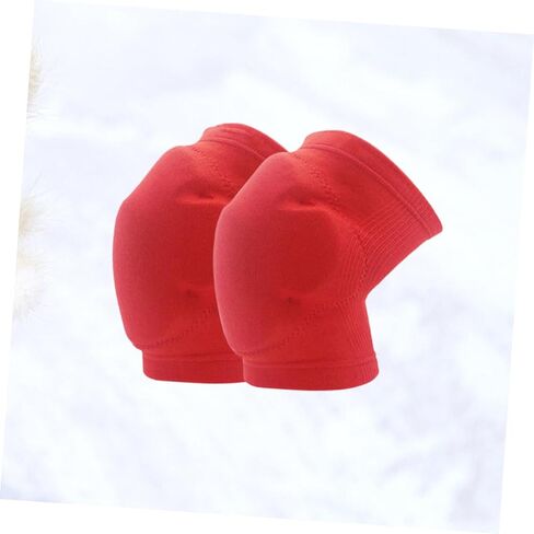 Cotton Sponge Knee Pads for Sports Anti-Collision Protective Sleeves Breathable Leg Guards for Cycling Basketball and Fitness Pair of Compression Pads for Adults in Saudi Arabia