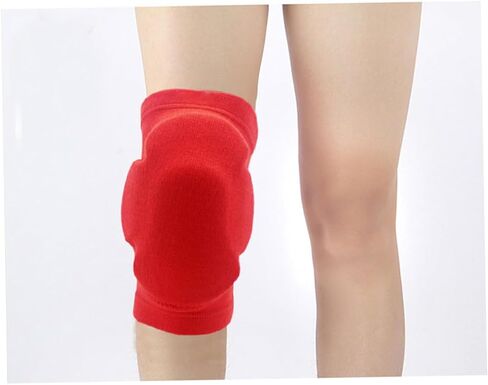 Cotton Sponge Knee Pads for Sports Anti-Collision Protective Sleeves Breathable Leg Guards for Cycling Basketball and Fitness Pair of Compression Pads for Adults in Saudi Arabia