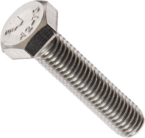 MonsterBolts - M8 x 35mm Hex Head Cap Screws, DIN 933, A2 Stainless Steel, 10 Pack in Saudi Arabia