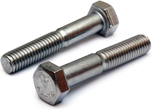 MonsterBolts - M8 x 35mm Hex Head Cap Screws, DIN 933, A2 Stainless Steel, 10 Pack in Saudi Arabia