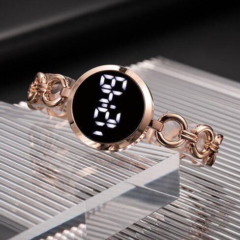 Gosasa Top Brand Electronic Watch Womens Watches LED Touch Screen Women Digital Watches Ladies Wristwatch in Saudi Arabia