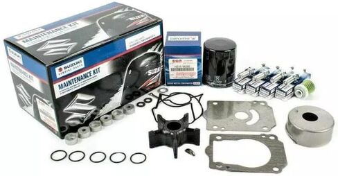 مجموعة صيانة Wakeboss Suzuki 100 ساعة لـ DF150AP ، DF175AP ، DF200AP 2016-Current ، 150A/175A 2019 Current in Kuwait