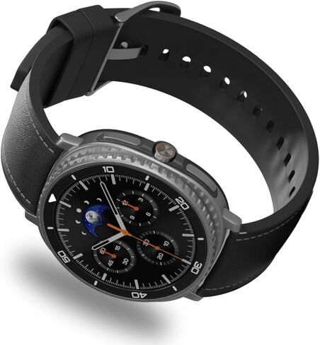 Samsung Galaxy Watch 8 Classic | 46mm ، الدوار الإطار | AI Smartwatch W/ 1.34 "AMOLED ، WEAR OS 6 ، WI-FI ، Bluetooth ، GPS Fitness Tracker ، IP68 | International Model L500 | W/ Fast Charger ، Black in Saudi Arabia