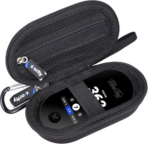 Case for Blue Tees Golf Ringer - Hard Protective Travel Carrying Storage Bag (Black) in Saudi Arabia