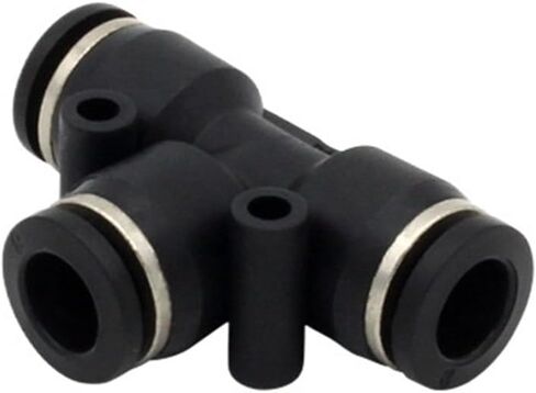 Pneumatic Fitting Pipe Connector Quick Release Coupling 4 6 8 10 12mm PU PV PE HVFF PY PZA PK PM PSA PP PLM Tube Connectors(PK,4mm) in Saudi Arabia