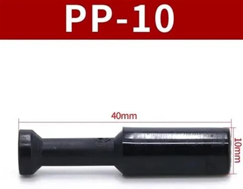 5pcs موصل موصل هواء Cap البلاستيك PPF 4mm 6 8 10 12 14 مم منع الهواء من تدفق موصل ختم خرطوم الهواء (PP10) in Saudi Arabia