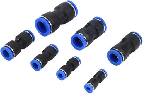 5pcs PU Series 4 6 8 10 12 14 16mm OD خرطوم تدفق الهواء سرعة أنبوب البلاستيك الموصلات الهوائية الهوائية سريعة التوصيل النحاس (PU10 OD 10MM) in Saudi Arabia