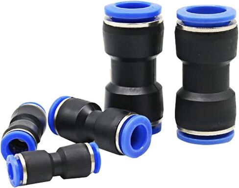 5pcs PU Series 4 6 8 10 12 14 16mm OD خرطوم تدفق الهواء سرعة أنبوب البلاستيك الموصلات الهوائية الهوائية سريعة التوصيل النحاس (PU10 OD 10MM) in Saudi Arabia