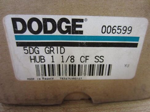 Dodge 006599 5DG Grid Hub - Bore: 1 1/8 "CF SS in Saudi Arabia