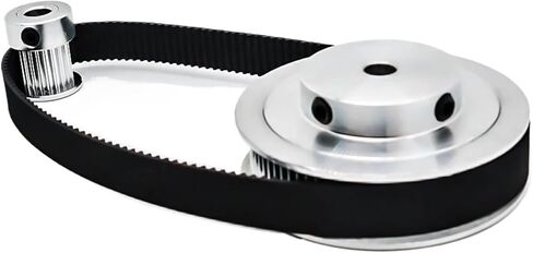 15T 75Teeth Belt Width 15mm Synchronous Pulley Kit HTD3M 75T 15Teeth Reduction5:1 Tensioning Wheel HTD 3M Timing Pulley Belt Set(75T-22mm,Belt-L 810mm,15T-5mm) in Saudi Arabia