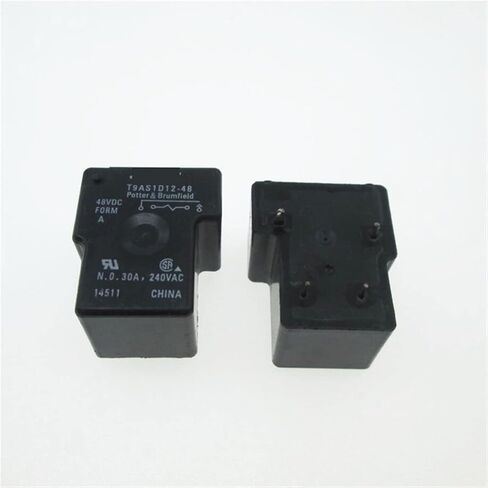 48V RELAY T9AS1D12-48 T9AS1D12-48 T9AS1D12-48VDC 48VDC DC48V 48V 30A 240VAC 4PIN (الحجم: 10pcs) in Kuwait
