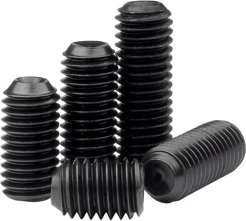Monsterbolts - M3 × 25 ملم كوب براغي مجموعة مجموعة ، دين 916 ، سبيكة الصلب ، أكسيد أسود ، 10 حزمة in Kuwait