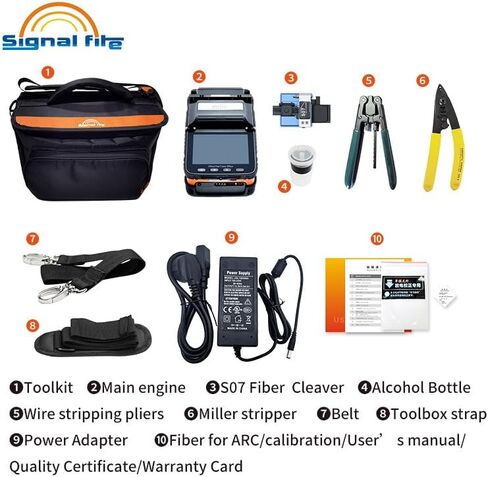 FOT-Signal fire AI-5 Fiber Optic Cable Fusion Machine Fusion splicer in Saudi Arabia
