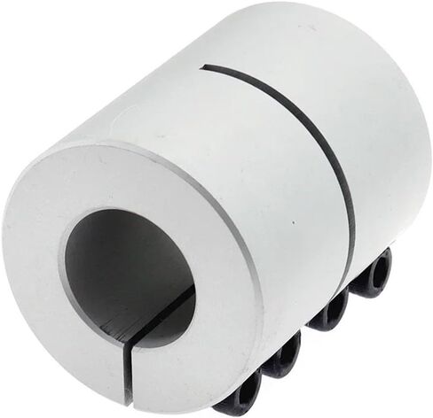 1pcs Rigid Shaft Coupler Clamp Stepper Servo Motor Coupling 3D Printer Parts 3mm 4mm 5mm 6mm 6.35mm 8mm 10mm D20 L25(5x10mm) in Saudi Arabia