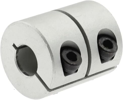 1pcs Rigid Shaft Coupler Clamp Stepper Servo Motor Coupling 3D Printer Parts 3mm 4mm 5mm 6mm 6.35mm 8mm 10mm D20 L25(5x10mm) in Saudi Arabia