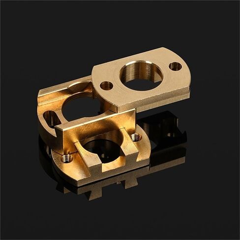 1pc 18mm Brass Coupling Z Axis T8 Screw Shaft Coupling 3D Printer Parts Coupler in Saudi Arabia