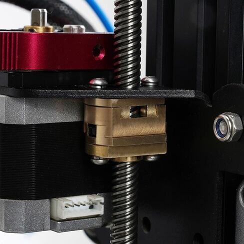 1pc 18mm Brass Coupling Z Axis T8 Screw Shaft Coupling 3D Printer Parts Coupler in Saudi Arabia