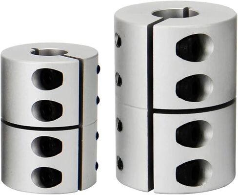 D40L65 Coupler D40 L65 رمح جامدة اقتران محرك الألومنيوم سبيكة التثبيت مقرن كبير عزم الدوران 8-22mm (17x19) in Kuwait