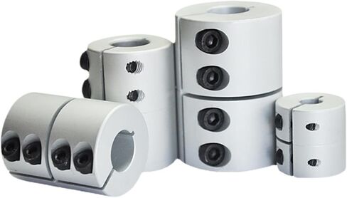 D40L65 Coupler D40 L65 رمح جامدة اقتران محرك الألومنيوم سبيكة التثبيت مقرن كبير عزم الدوران 8-22mm (17x19) in Kuwait