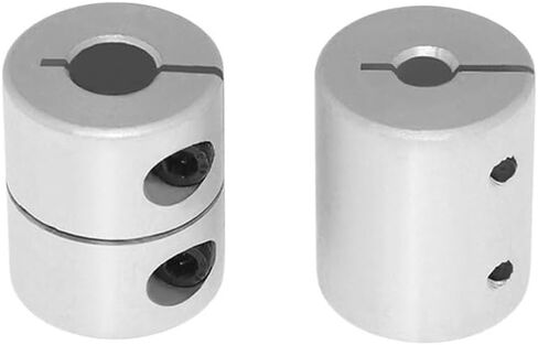 1pcs T8 Lead Screw Coupling D20 L25 Clamp Stepper Servo Motor 5mm x 8mm x 25mm Rigid Shaft 3D Printer Coupler(8x8x25mm) in Saudi Arabia