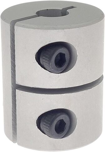1pcs 3D Printer Clamp Coupling D20 L25 Rigid Shaft Coupler 3mm 5mm 6.35mm 10mm Bore Stepper Servo Motor Connector(4x8mm) in Saudi Arabia