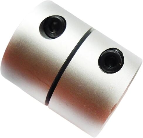 1pcs Rigid L25 D20 Spiral Slit Screw Encoder Rotary Shaft Couplings Aluminum Plastic Tapping Motor Electric Machine(6.35 to 6.35) in Saudi Arabia