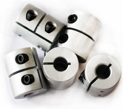 1pcs Rigid L25 D20 Spiral Slit Screw Encoder Rotary Shaft Couplings Aluminum Plastic Tapping Motor Electric Machine(6.35 to 6.35) in Saudi Arabia