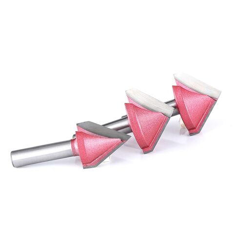 1pcs 6mm Shank 3D V Bit CNC Router Bits Wood Carving Cutter Tungsten Carbide 60 90 120 Deg MDF Woodworking Engraving Milling Cutters(6x16x90deg) in Kuwait