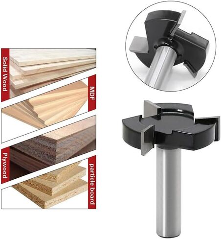12mm 12.7mm شانك CNC spankboard تسطيح التوجيه بتات لوح تسطيح التوجيه بت مخطط بتات طحن الخشب القاطع أداة تجويف خشبية (12.7 مم) in Saudi Arabia