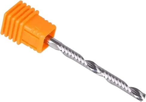 4mm 6mm 8mm Shank Top Single Flute UP Spiral Cutter CNC End Mill Carbide Router Bit for Acrylic PVC MDF Milling Cutter(8x8x52x85mm) in Saudi Arabia